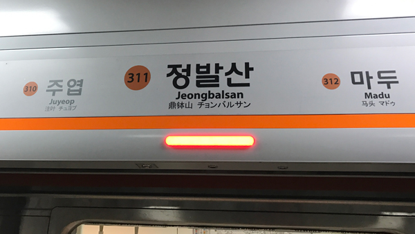 3호선 정발산역서 점검 작업하던 철도공사 직원 열차에 치여 중태