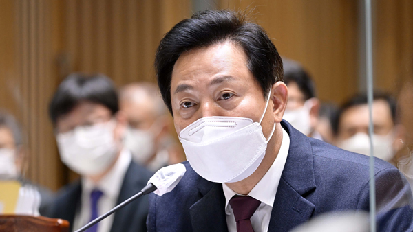 "5선 서울시장 도전할 용의 있나?" 질문에‥오세훈 "그렇다"