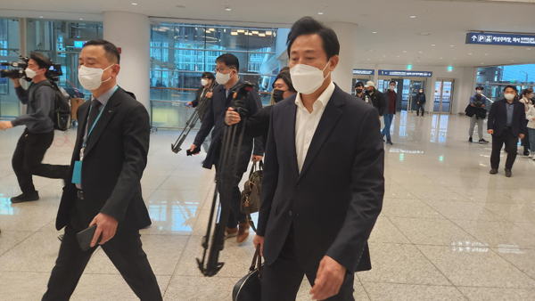 오세훈 시장 귀국‥"사망자·가족에게 깊은 위로 말씀 드린다"