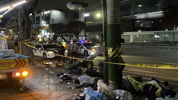 인천서 음주운전하다 가로등 들이받은 30대 입건