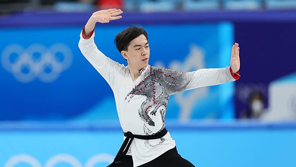 [올림픽] 미국 피겨 빈센트 저우, 경기 하루 앞두고 코로나19 양성 판정