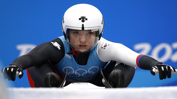 [올림픽] 루지 여자 1인승 프리쉐, 1·2차 시기 21위