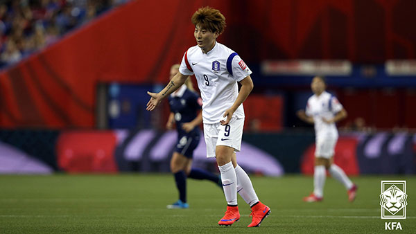 여자축구, 캐나다와의 친선경기 명단 발표‥ '36세' 박은선 7년 만에 발탁