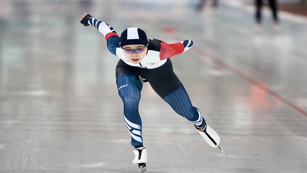 스피드스케이팅 김민선, 월드컵 2차 대회서도 500m 우승