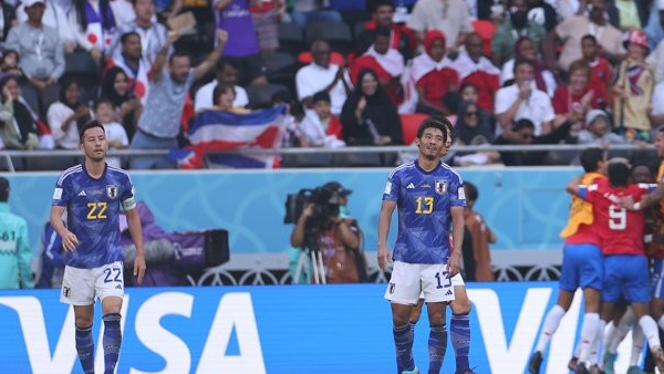 [월드컵] 일본, 코스타리카에 0-1 패배‥16강행 불투명