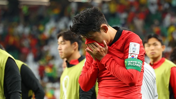[월드컵] 손흥민 "죄송한 마음 가득…마음이 아프다"
