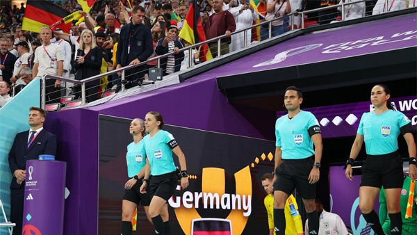[월드컵] 독일-코스타리카전, 사상 최초로 주·부심 모두 여성이 맡아