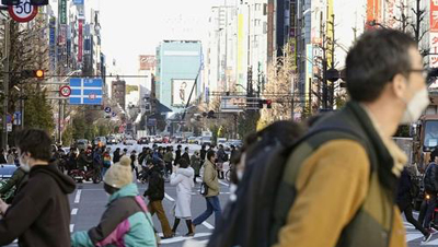 일본 코로나 폭발적 확산에 기시다 내각 지지율 상승세 '멈칫'