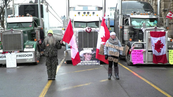 "캐나다 트럭처럼‥" 프랑스·뉴질랜드서 백신반대 모방시위