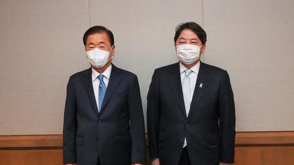 한일외교장관 전격회담‥日에 '사도광산' 항의 뜻 전달