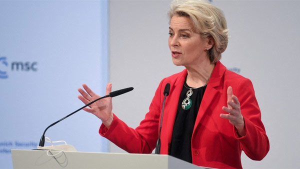 EU집행위원장 "우크라 침공시 국제 금융시장서 러 차단" 경고