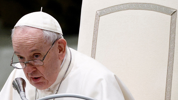 교황, 젤렌스키와 통화…"우크라 수난에 깊은 고통"
