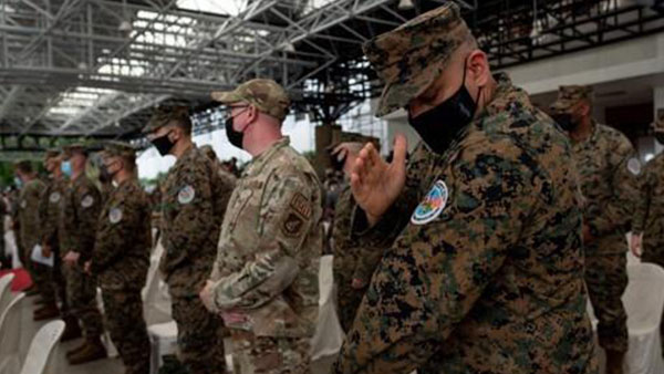 미·필리핀, 대규모 군사훈련 돌입‥'중국 견제' 강화