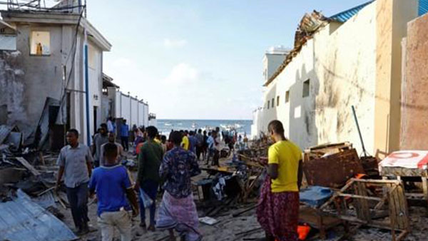 소말리아 모가디슈 해변 식당서 폭탄 터져‥6명 사망