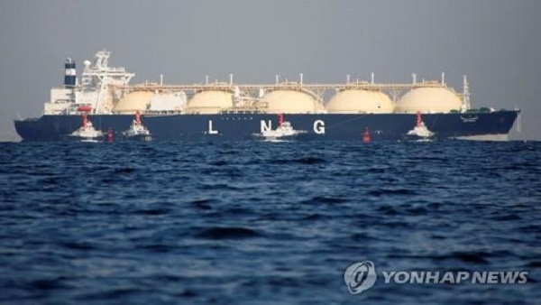 한국, LNG선 5척 분량 천연가스 유럽에 제공키로