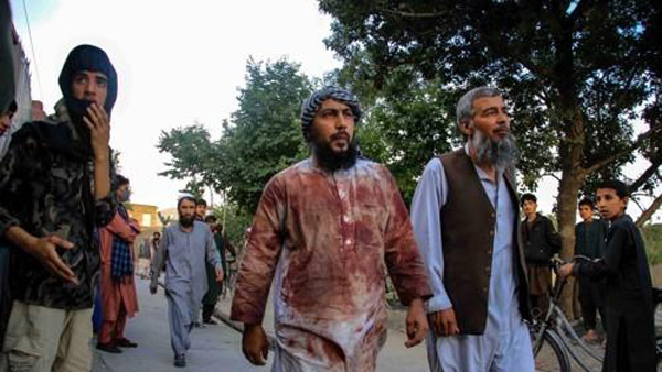 아프간 카불 모스크서 강력한 폭발‥"최소 50여명 사망"