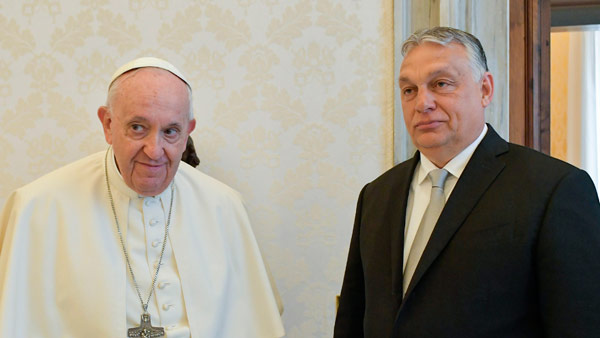 교황 "러시아, 5월 9일 종전 계획 헝가리 총리에게 전해들어" 