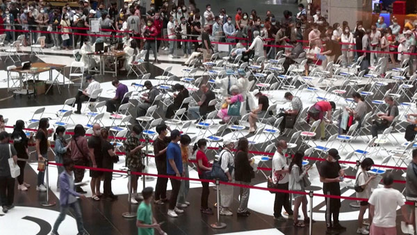 대만 코로나 신규감염 첫 2만명 넘어‥입국자 격리기간은 단축