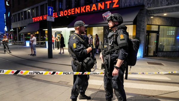 노르웨이 오슬로에서 총기난사 발생‥2명 사망