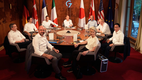 中 관영지, G7 '러시아 금 수입 금지'에 "인플레만 유발"