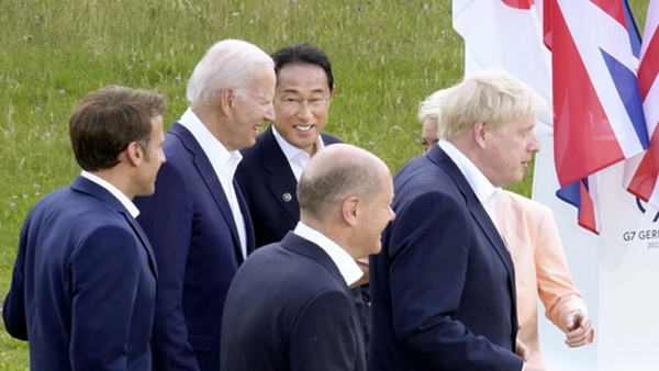 "G7 정상회의서 바이든·기시다 단시간 회담‥우크라 등 논의"