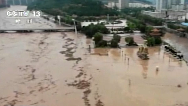 중국 서부서 홍수로 사망·실종 24명 