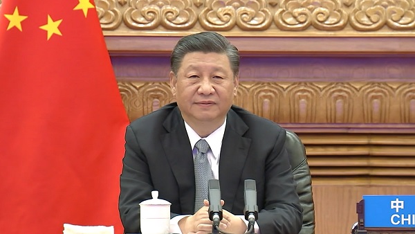 시진핑, 코로나19 감염 바이든에 위로전 "빨리 회복하길"