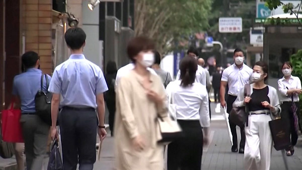 일본, 지난주 코로나 확진 100만명 육박‥'세계 최다'