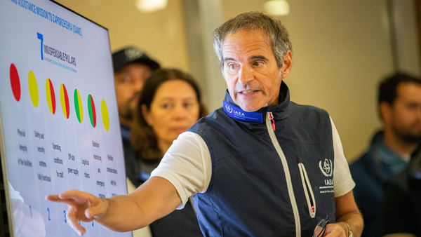 IAEA "자포리자 원전에 보호구역 설정해야‥당사국 동의 필요"