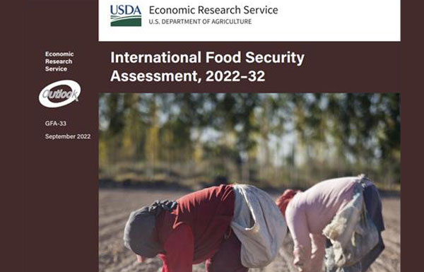 미국 농무부, '올해 북한 인구 70% 식량 부족' 전망