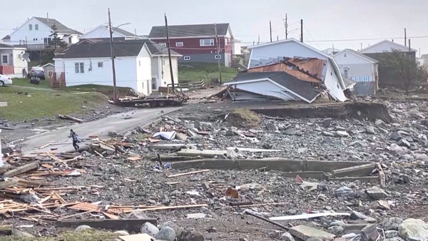 [World Now] 집들이 바다로 '둥둥'‥피오나 덮친 캐나다 동부 