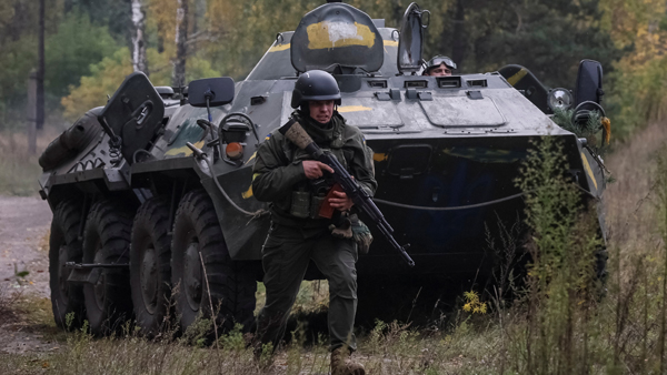 우크라, 동부 루한스크 관문 도시 리만서 "러시아군 포위"