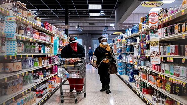 미국 9월 소비자물가 8.2% 상승‥전문가 예상치 소폭 상회