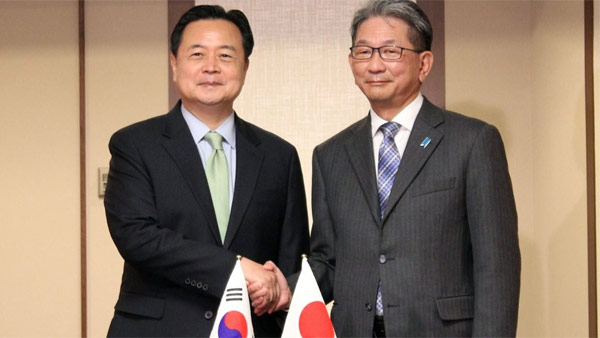 "한국 정부, 일본 기업에 징용배상 기금 거출 타진"‥외교부는 '부인'