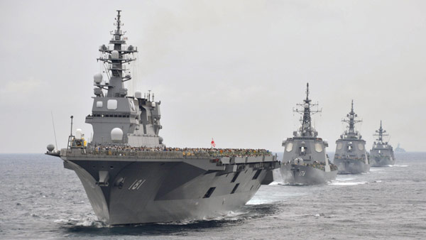 今日の日本での国際艦隊レビュー – 韓国海軍の艦艇は7年間参加しています