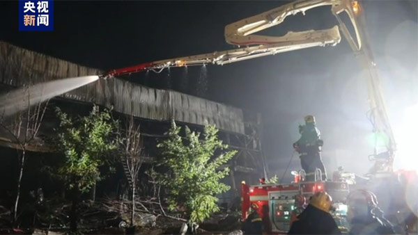 중국 허난성 공장에서 화재‥36명 사망·2명 실종