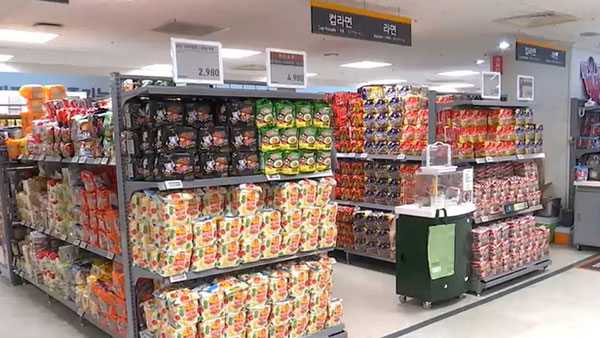 올해 상반기 라면 수출액 4억 달러‥상반기 역대 최대치