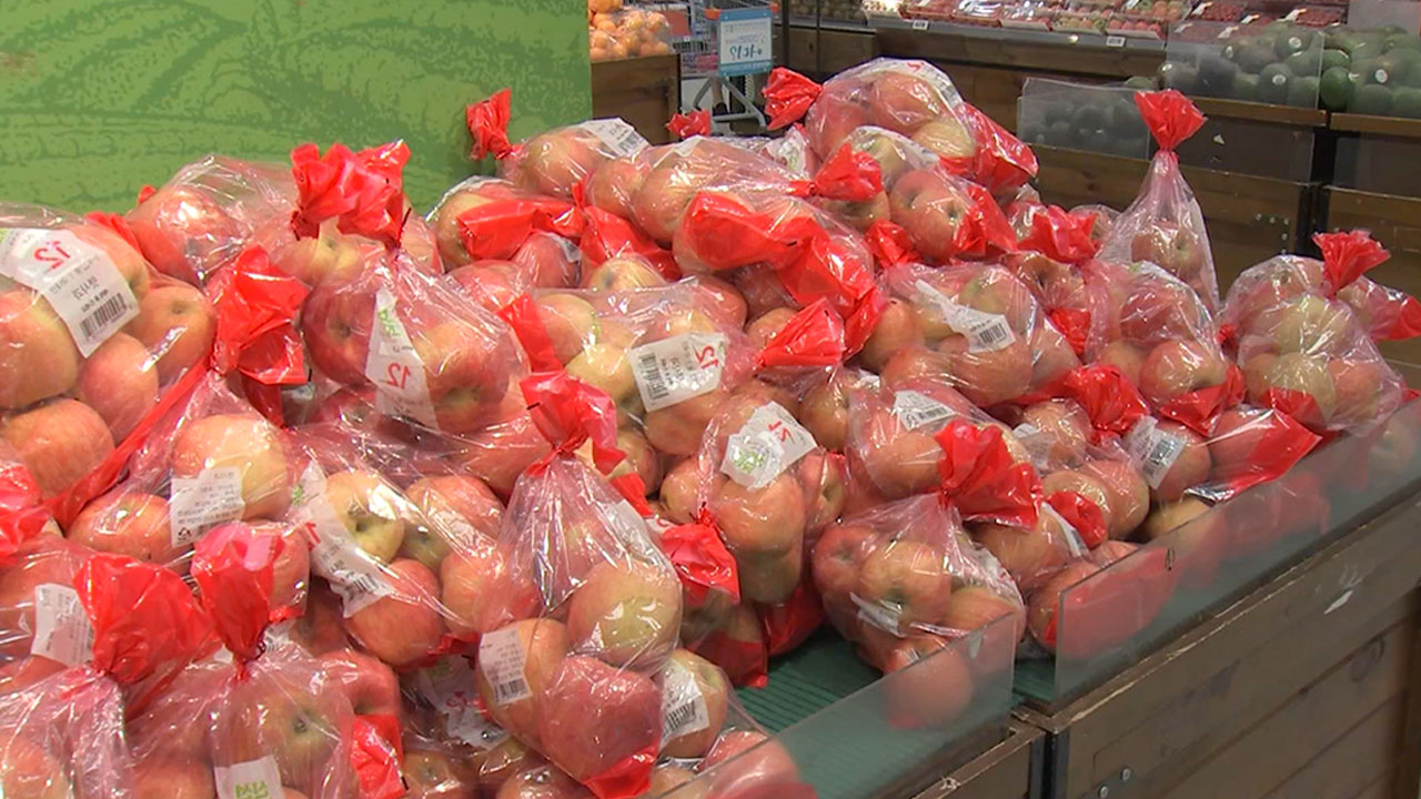 농촌경제연 "9월 과일 작년보다 비싸다‥사과 최대 160.6% 오를듯"