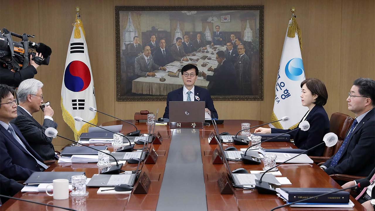 한은, 기준금리 3.5% 유지‥6차례 연속 동결 