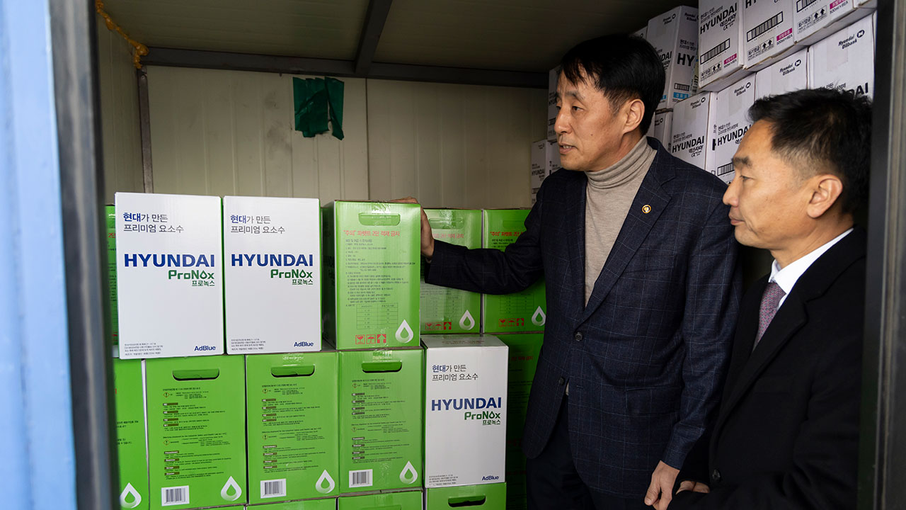 제3국 차량용 요소 5천t 추가계약‥확보량 4.3개월분 늘어