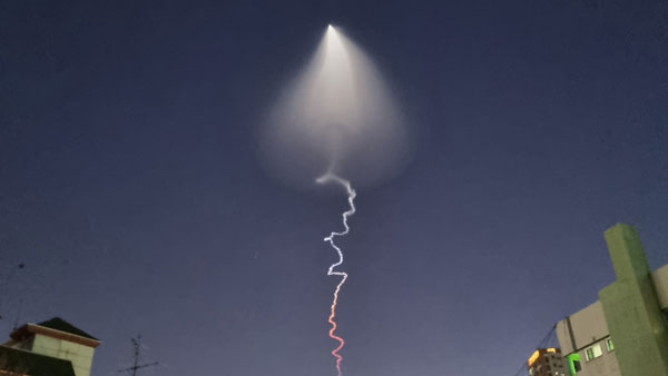 고체추진 우주발사체, 2~4단 연소 성공‥2025년 위성 발사 목표