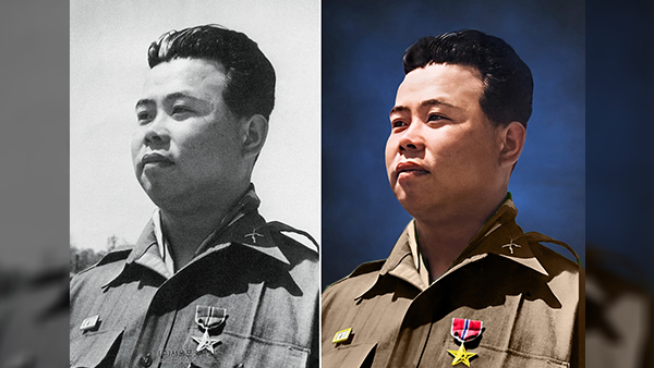 "6·25영웅 젊은 모습으로 기억"‥흑백사진 AI로 컬러 복원