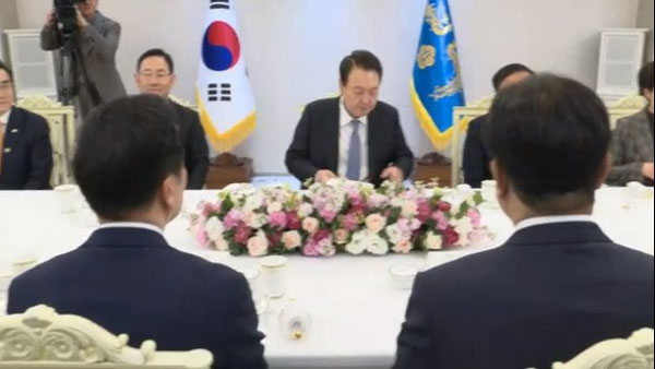 대통령- 국민의힘 당 대표 월 2회 정기회동 