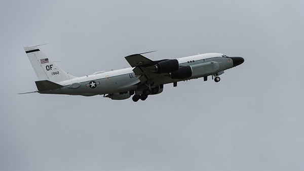 미군 정찰기 줄줄이 한반도 출격‥북한 미사일 도발 감시 강화