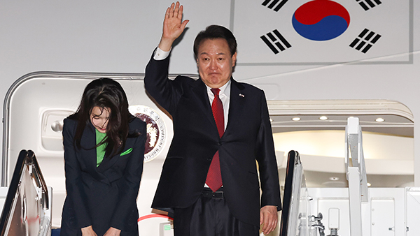 윤 대통령, '3박4일' 워싱턴DC 떠나 보스턴행‥"따뜻한 환대 감사"