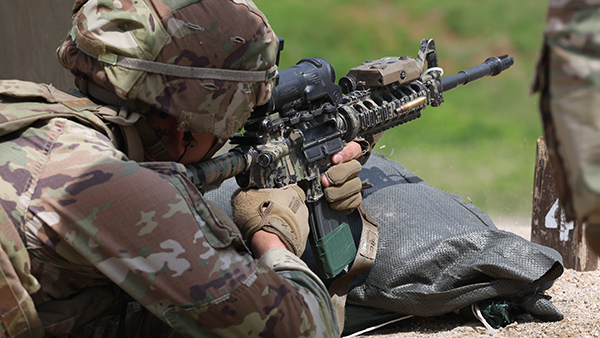 경남 창원 야산에 미군 사격장 공사‥국방부 "기존 시설 개선 공사"