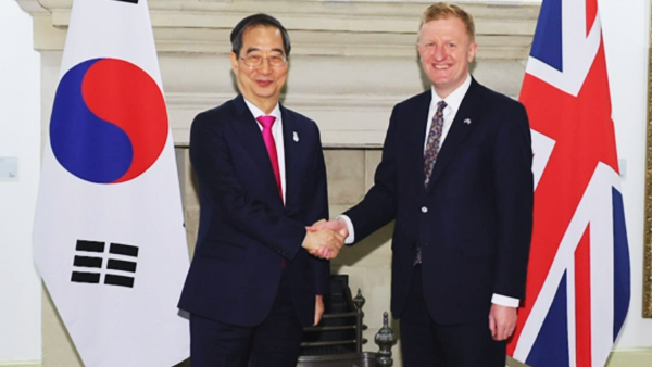 한덕수 총리, 영국 부총리 만나 "공급망 회복 등 경제 안보에 협력"