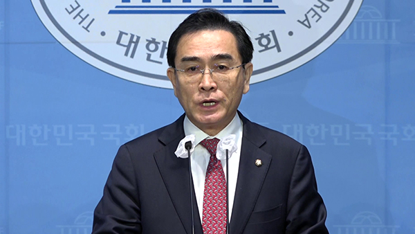 국민의힘 태영호 의원, 최고위원직 사퇴‥"모든 논란은 내 책임"