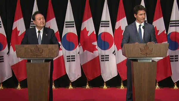 윤 대통령, 캐나다 총리와 17일 정상회담‥"수교 60주년 기념"