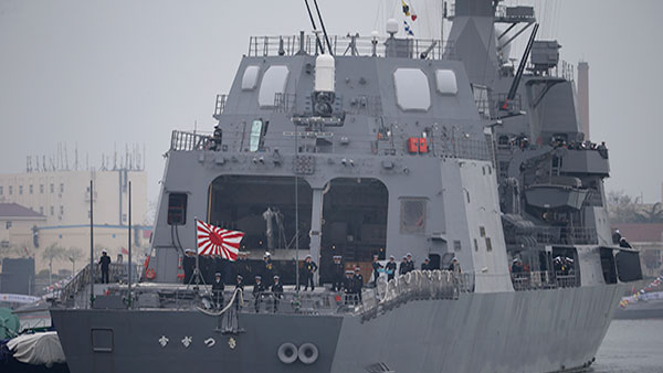 국방부, 자위함기 단 일본 함정 방한에 "통상적 국제 관례"